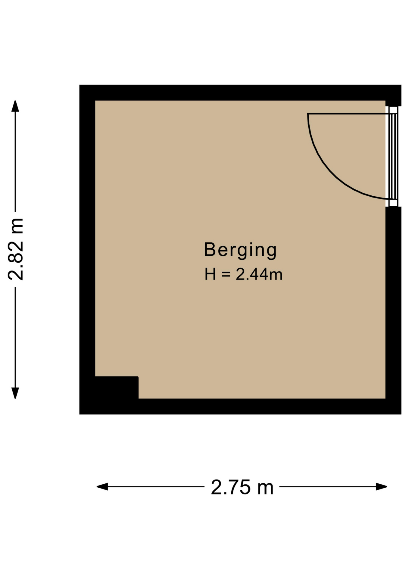 Fellinilaan 106 - 1325 VP - almere-plattegrond-2